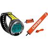 Cressi Leonardo Diving, Computer Subacqueo Aria/Nitrox Con Modalita Profondimetro Unisex, Adulto, Nero/Giallo, Taglia Unica & Boe Lancette Edagni/Accessori Per Immersioni, Apnea, Pesca Subacquea