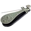 lachineuse - Portaincenso Cithare - Bruciatore di incenso - Decorazione Asiatica per Interni in Ceramica - 25 x 9 cm - Strumento Musicale - Oggetto Decorazione Idea Regalo Cina Giappone Asia