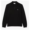 Lacoste Polo Pique M/L Nera Uomo