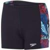 Speedo Sports Boxer Parigamba Nero Banda Fant. Ross/Azz Junior Bimbo