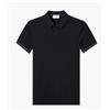 Calvin Klein Jeans Logo Jacquard Polo M/M Pique Nera Uomo