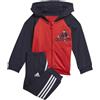 Adidas Junior I Bos Logo Fz J Tuta Cotone Bimbo