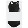Adidas Junior Fit 2Pc 3S Y Costume 2 Pezzi Nero 3S Bia Junior Bimba