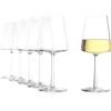 Stölzle Lausitz Calici da Vino Bianco Power Set di 6, 400 ml - Calici Moderni per il Massimo Sviluppo degli Aromi - Eleganti Bicchieri in Cristallo - Lavabili in Lavastoviglie e Resistenti