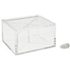 Publilancio srl 6X Scatola Plexiglass portaconfetti 10x10x6 con Separatori BOMBONIERA