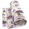 emmevi Telo Arredo Copritutto Cotone Copridivano Letto Shabby Chic Lavanda Mod.GRAN FOULARD dis.171 270X280