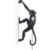 SELETTI Monkey Lamp Lampade Scimmia, APPESA Mano Destra, Nero