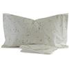 Zucchi Coppia Lenzuola 2 piazze In Percalle Di puro Cotone Cotton Algodòn Baumwolle Articolo Ginny col Avorio 8 mis 240 x 280