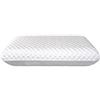 EVERGREENWEB MATERASSI & BEDS EVERGREENWEB - novità! Cuscino Memory Foam BIO Modello Saponetta 40 x 70 Alto 12 cm Guanciale Cervicale Extra Soft Doppio Comfort Ortopedico Ergonomico Fodera Antiacaro Lavabile, Cuscino per Il Collo