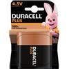 DURACELL PIATTA 4,5V PLUS POWER - BLISTER 1 BATTERIA 3LR12/MN1203-MELDU0601