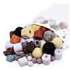 KAIISSA Filtro per Acquario, Anelli in Ceramica, con Sfere Biologiche, Filtro Poroso, Materiale di Filtraggio a Carbone Attivo, per Acquario, Laghetto, Fontana a Cascata (500g, 20 in 1)