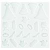 Silikomart 71,466.00,0096-Stampo per Pasta da Zucchero SLK366 Matrimonio, in Silicone, Colore: Bianco