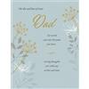 Piccadilly Greetings Regal Publishing Classic Symapthy Card Sad Loss of Your Dad - 20,3 x 15,2 cm, C80804, verde