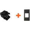 LINK Keystone presa TV diretta IEC maschio compatibile Bticino Axolute