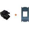 LINK Keystone presa TV diretta IEC maschio compatibile vimar idea