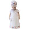 ROYAL COPENHAGEN Statuina Elsa Con Vestito Bianco
