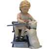 ROYAL COPENHAGEN Statuina Bambina Sfama Cane