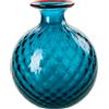 VENINI Vaso Monofiore Balloton Orizzonte Filo Rosso100.1