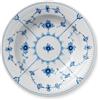 ROYAL COPENHAGEN Piatto Fondo 21 Cm Blue Fluted Plain