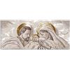 Lupia Quadro su tela BRILLANT con Glitter Sacra Famiglia 52x122 cm THE KISS SHABBY BROWN