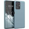 kwmobile Custodia Compatibile con Xiaomi 11T / 11T Pro Cover - Back Case per Smartphone in Silicone TPU - Protezione Gommata - artic night