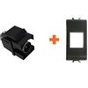 LINK Keystone presa TV diretta IEC maschio compatibile Gewiss Chorus