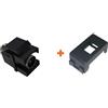 LINK Keystone presa TV diretta IEC maschio compatibile Gewiss System