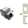 LINK Keystone presa TV diretta IEC maschio compatibile legrand vela