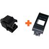 LINK Keystone presa TV diretta IEC maschio compatibile Living International