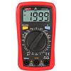 Silver Electronics - Multimetro (UT131D), Dimensioni: palmo, gamma manuale, misura: Capacitanza, resistenza e frequenza, Tester diodi e continuità, Display massimo 2.000