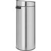 Brabantia Touch Bin New, 30 Litre - Matt Steel