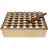 Kare Design - 61676 Posacenere Soho Square Brass, Oro, One Size