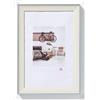 walther design Cornice Crema 30 x 40 cm con Bordo Esterno Argento, Cornice Design Bohémien EN040C