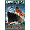 Schatzmix Blechschild Nostalgie Steamship Monarchs of The Sea Metallschild Wanddeko 20x30 cm Tin Sign Targa di Metallo da Parete, Lamiera, Multicolore