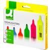 Q-Connect Evidenziatori Q-Connect 1,5-2 mm assortiti astuccio da 6 colori - KF01909