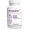 Pets Dolfos AmylaDol 90 Compresse Enzimi digestivi Naturali: Amilasi, Lipasi e Proteasi. Alimento complementare dietetico in Caso di disturbi digestivi dei Cani e dei Gatti