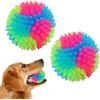 FineInno Cane Giocattolo Palla,LED Dog Ball,Palle Rimbalzante in Gomma da Cane,Magic Roller Ball,Domestici Gatti Palle da Salto,Palla Lampeggiante (2 balles de stabilisation)