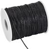 PH PandaHall 91m Filo Cotone Cerato 1mm Filo per Collana Nero, Fili Cerati per Braccialetti Macramè Cordoncino Cerato per Perline Bigiotteria Creazione di Gioielli Artigianato Fai da Te