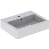 GEBERIT - CLOSER LAVABO 60 CM. CON BACINO INTERNO RETTANGOLARE IN GRES PORCELLANATO BIANCO 500.855.00.1