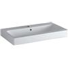 GEBERIT - ICON LAVABO 75 CM. MONOFORO IN GRES PORCELLANATO BIANCO 124075000