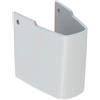 GEBERIT - FANTASIA SEMICOLONNA PER LAVABO IN VETROCHINA BIANCO 500.864.00.1