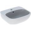 GEBERIT - FANTASIA LAVAMANI 50 CM. MONOFORO IN VETROCHINA BIANCO 500.893.00.1
