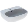 GEBERIT - FANTASIA LAVABO 55 CM. MONOFORO IN GRES PORCELLANATO BIANCO 500.892.00.1