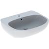 GEBERIT - FANTASIA LAVABO 60 CM. MONOFORO IN GRES PORCELLANATO BIANCO 500.906.00.1