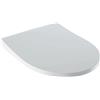 GEBERIT - ICON SEDILE SLIM PER VASO WC A SGANCIO RAPIDO CHIUSURA RALLENTATA IN DUROPLAST BIANCO 500.835.01.1