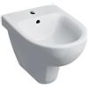 GEBERIT - SELNOVA BIDET MONOFORO SOSPESO IN VETROCHINA BIANCO 500.264.01.7
