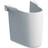 GEBERIT - SELNOVA SEMICOLONNA PER LAVABO IN VETROCHINA BIANCO 500.329.01.7