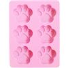 Delaman Stampi in Silicone per Torte, Forma Torta Gatto Stampo in Silicone Forma Carina Zampa di Gatto Cane per Cioccolato Torta Fondente Biscotto Decorazione DIY di Pasticceria (Size : L)