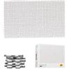 TINYOUTH Mini Puzzle Bianco da 1000 Pezzi - Da Dipingere Autonomamente, 42 cm x 29,7 cm, 2 mm - Cartone, Stampa Ridotta, Difficile - Per Bambini e Adulti