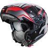 CABERG Casco Modulare Caberg Levo Sonar rosso argento